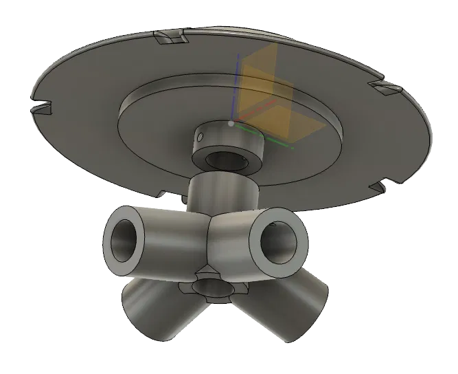 Giá đỡ xoay vệ sinh lõi lọc hồ bơi - Image 3