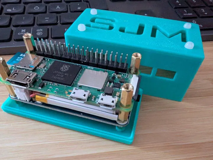 Vỏ case Raspberry Pi Zero 2 W(H) kèm UPS HAT (C) [Đã cập nhật] - Image 1