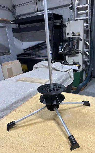 Giá Đỡ Xoay Vệ Sinh Lọc Hồ Bơi V2 (Pool Filter Washing Stand) - Image 1