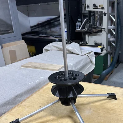 Giá Đỡ Xoay Vệ Sinh Lọc Hồ Bơi V2 (Pool Filter Washing Stand)