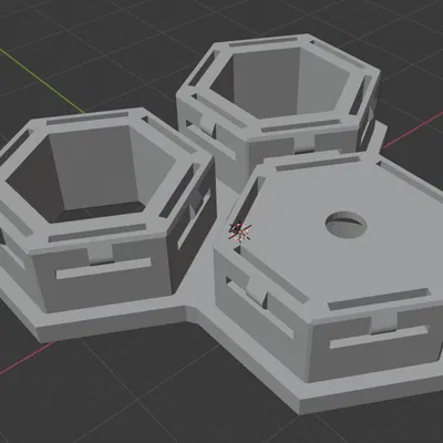 Đầu nối HSW v2 - Bản Remix với lỗ bắt vít chìm 3m