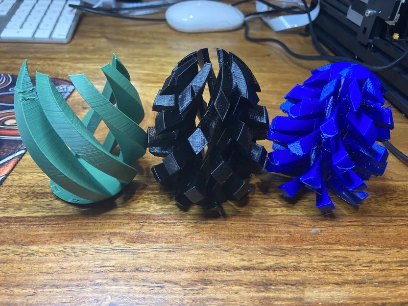 Mô hình trứng Phục sinh xoắn ốc có thể lắp ghép - Image 8