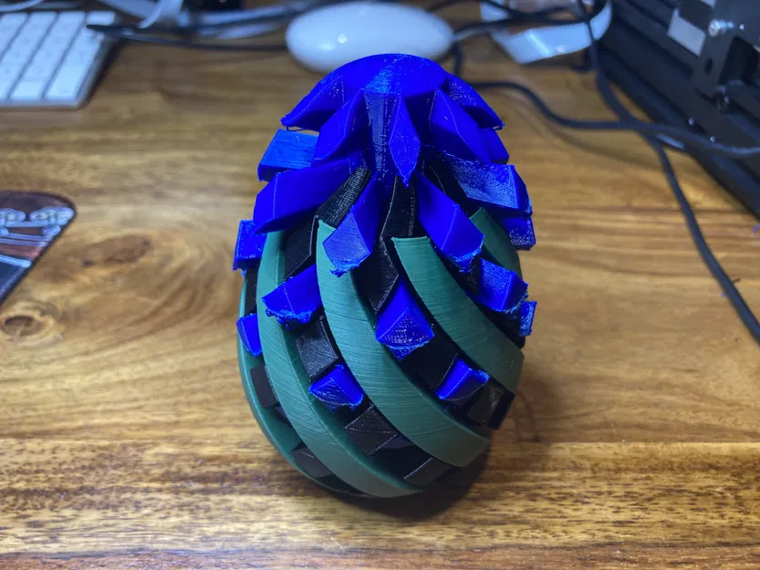 Mô hình trứng Phục sinh xoắn ốc có thể lắp ghép - Image 14