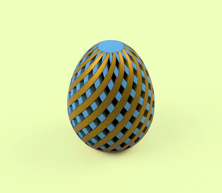 Mô hình trứng Phục sinh xoắn ốc có thể lắp ghép - Image 18