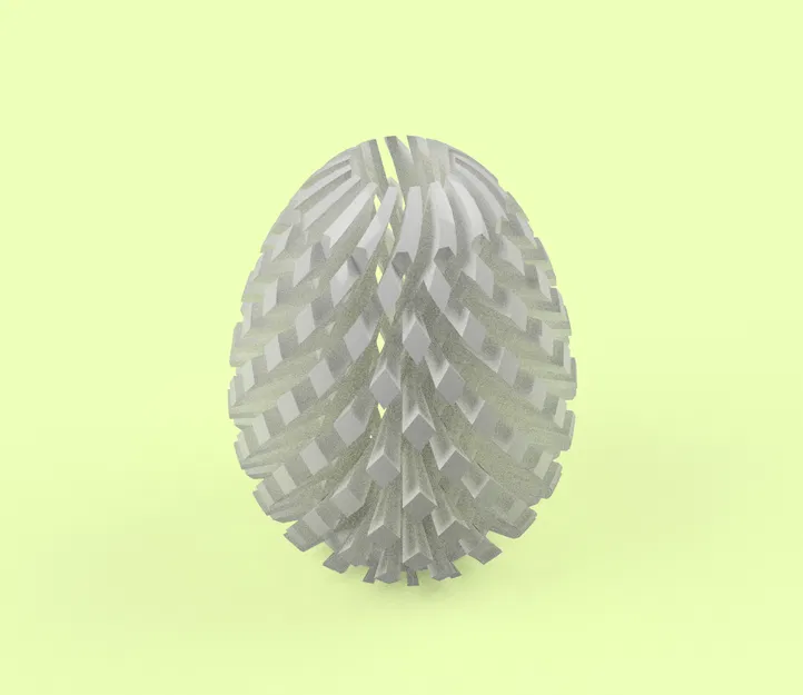 Mô hình trứng Phục sinh xoắn ốc có thể lắp ghép - Image 21