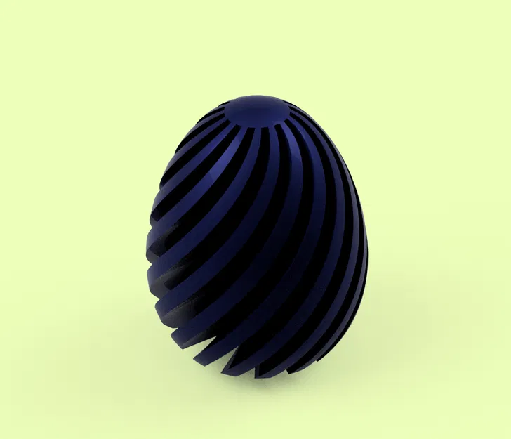 Mô hình trứng Phục sinh xoắn ốc có thể lắp ghép - Image 23