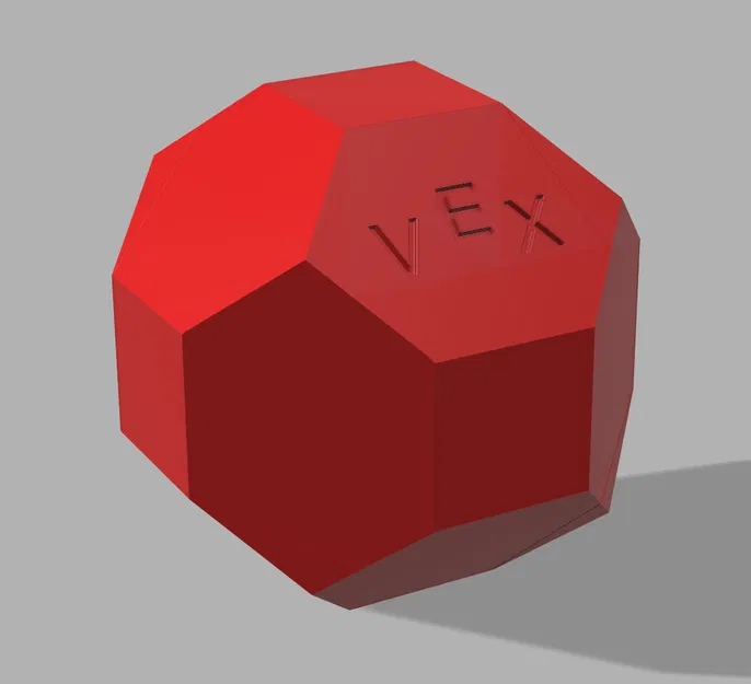 Mô hình quả cầu thi đấu VEX V5 Push Back 2025-2026 in 3D - Image 1