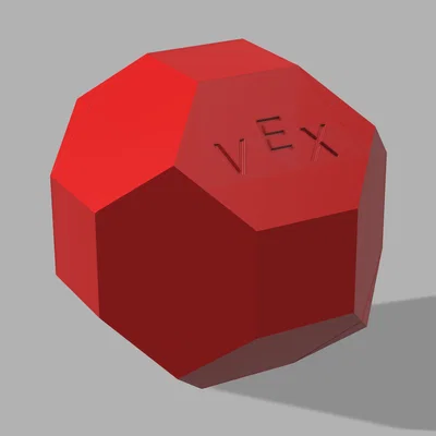 Mô hình quả cầu thi đấu VEX V5 Push Back 2025-2026 in 3D
