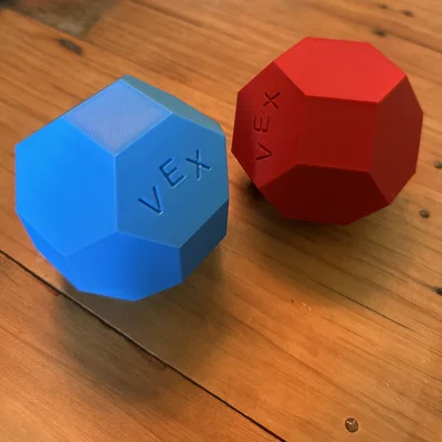Mô hình quả cầu thi đấu VEX V5 Push Back 2025-2026 in 3D