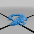 Mô hình Rồng Bánh Donut Khớp Nối (Articulated Donut Dragon) - Thumbnail 3