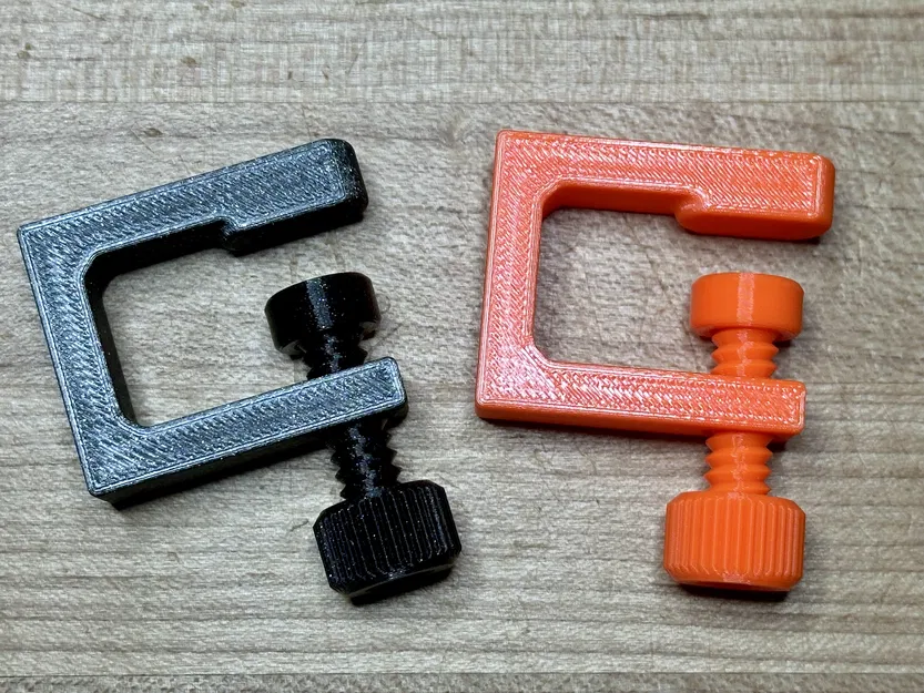 Kẹp chữ G nhỏ gọn (Small G Clamp) - Phụ kiện cần thiết cho in 3D - Image 1