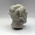 Tượng Bán Thân Cổ Đại Horned Guardian - Thumbnail 2