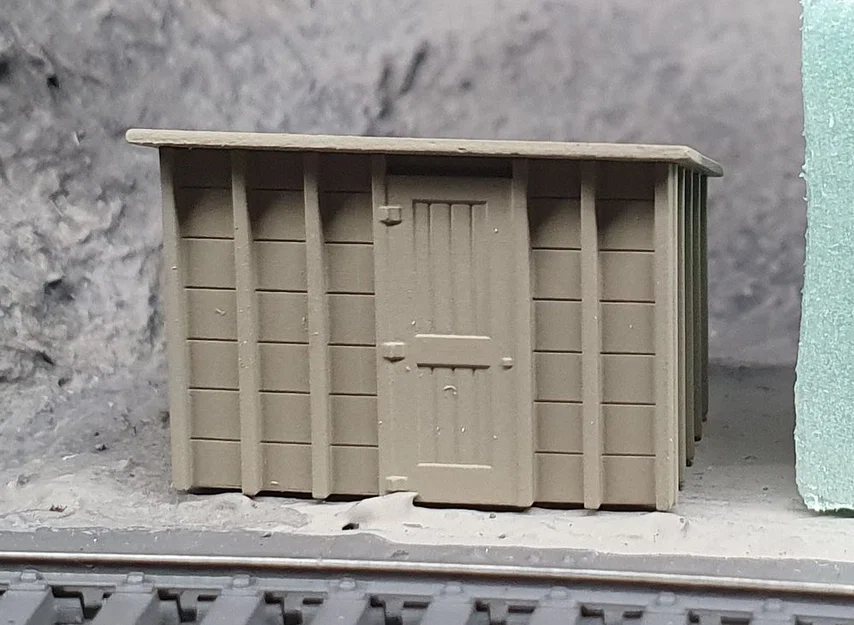 Mô hình trạm bơm Pump House tỷ lệ N scale cho sa bàn tàu hỏa - Image 1