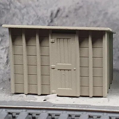 Mô hình trạm bơm Pump House tỷ lệ N scale cho sa bàn tàu hỏa