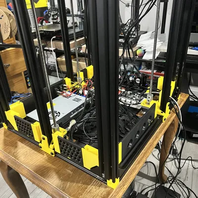 Duender Remix - Chuyển đổi DUO CR10 sang CoreXY kèm đế Gridfinity