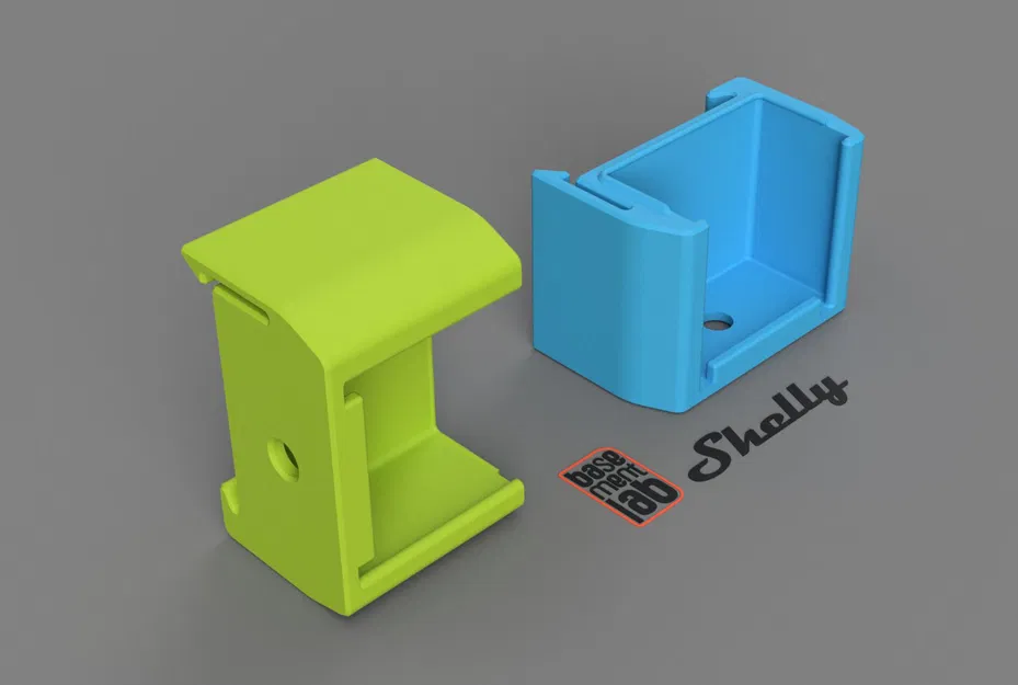 Giá đỡ Shelly 1 Mini Gen3 gắn thanh ray DIN - Image 4