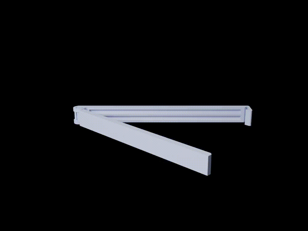 Kẹp Miệng Túi Chắc Chắn In Liền Khối (Print In Place) / Kích Thước 60-180mm