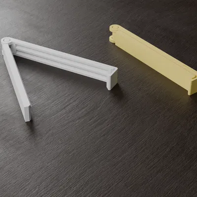 Kẹp Miệng Túi Chắc Chắn In Liền Khối (Print In Place) / Kích Thước 60-180mm