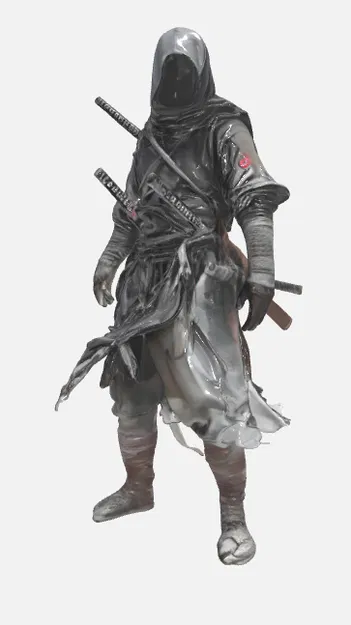 Mô hình 3D chiến binh sát thủ bí ẩn (Killer) cho máy in 3D - Image 2