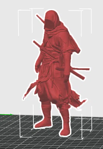 Mô hình 3D chiến binh sát thủ bí ẩn (Killer) cho máy in 3D - Image 3