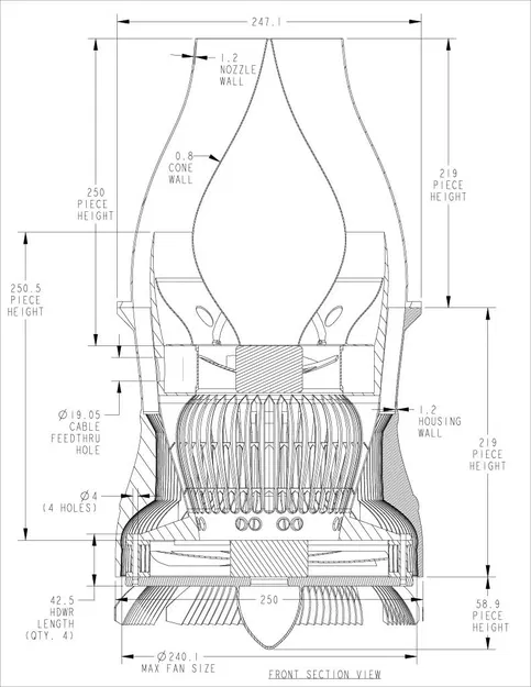 Wind Cannon: Thiết kế khung quạt PWM cho hệ thống giả lập gió (Wind Simulator) - Image 7