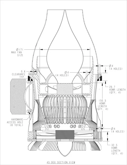 Wind Cannon: Thiết kế khung quạt PWM cho hệ thống giả lập gió (Wind Simulator) - Image 8