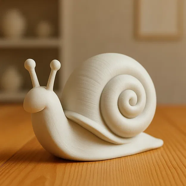 Mô hình chú ốc sên 3D (Snail) trang trí bàn làm việc cực xinh - Image 1