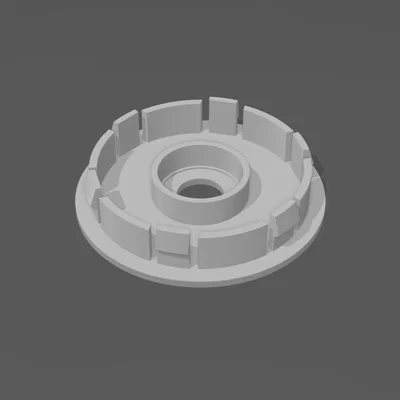 Nắp chụp mâm xe kiểu nổi V3 (dễ dàng tùy chỉnh với OpenSCAD)