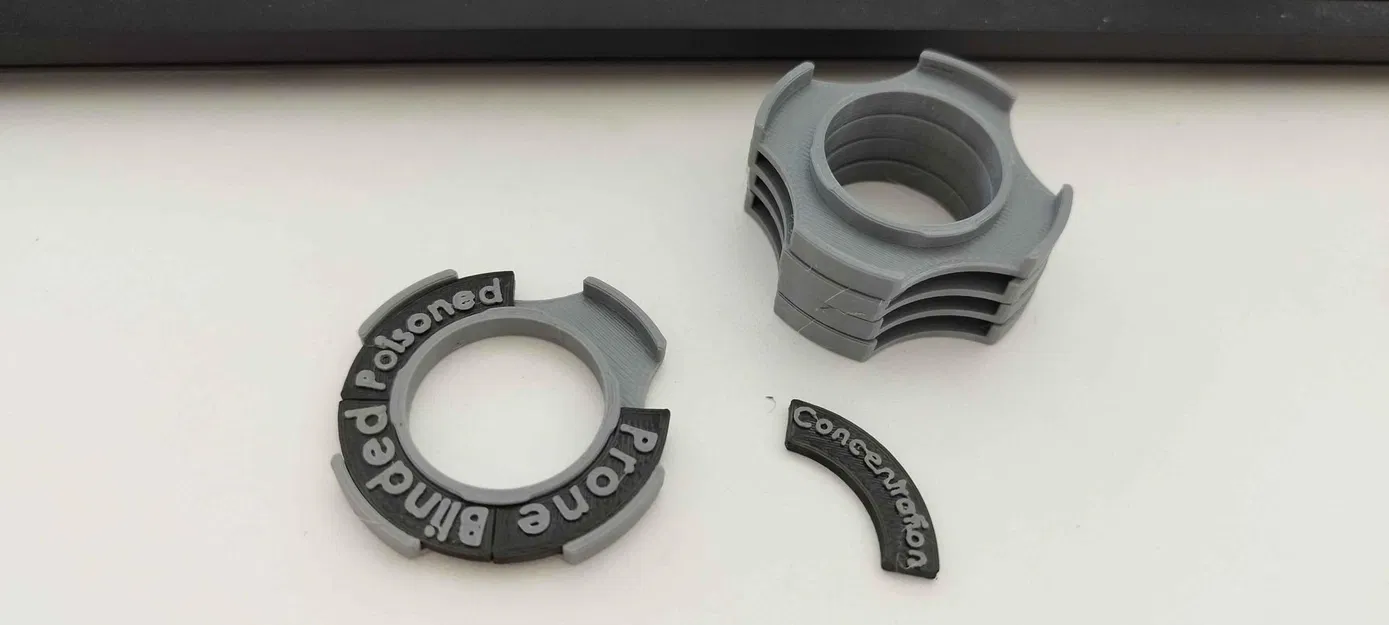 Bộ Vòng Trạng Thái (Condition Rings) Cho TTRPG - Image 4