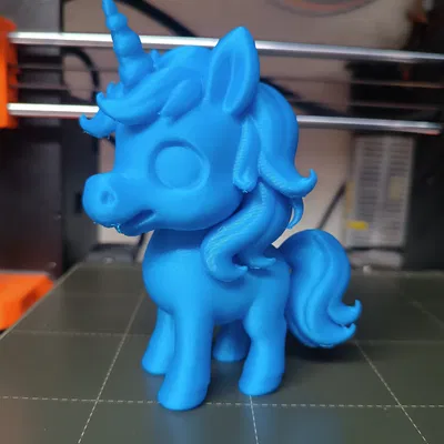 Mô hình chú kỳ lân (Unicorn) dễ thương in 3D
