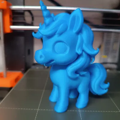 Mô hình chú kỳ lân (Unicorn) dễ thương in 3D