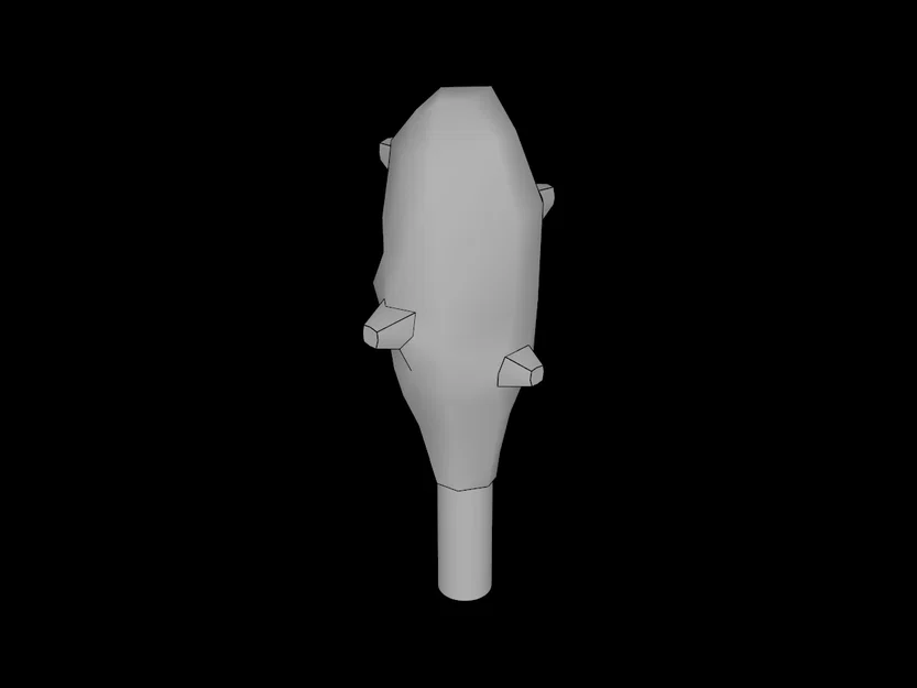 Mô hình vũ khí chùy gai mini tương thích Lego cho minifig - Image 1