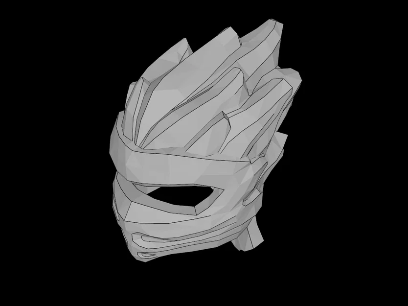 Mũ Ninja (Headgear) Tương Thích Lego - In 3D Chi Tiết Sắc Nét - Image 1