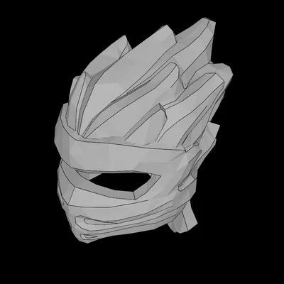 Mũ Ninja (Headgear) Tương Thích Lego - In 3D Chi Tiết Sắc Nét