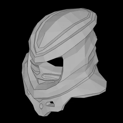 Mũ trùm đầu Ninjago tùy chỉnh tương thích LEGO (File in 3D)