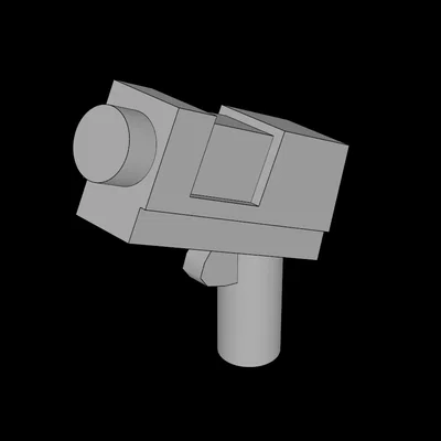 Mô hình súng ngắn đồ chơi siêu nhỏ tương thích với Lego