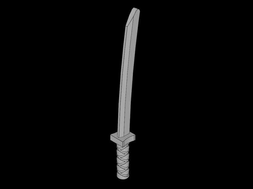 Mô hình Kiếm Katana tương thích Lego 3D cực chi tiết - Image 1