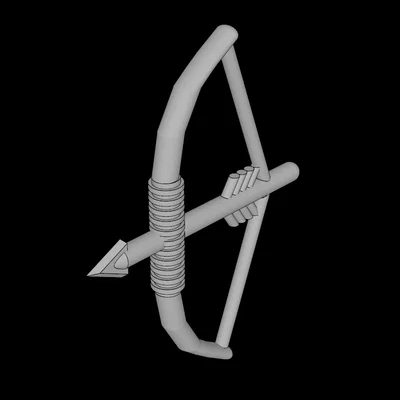 Mô hình cung tên 3D tương thích với minifig LEGO siêu chi tiết