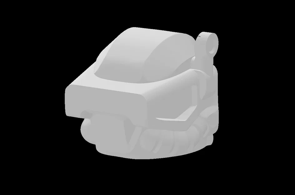 Mũ Phi Hành Gia Không Gian Tương Thích LEGO In 3D Chi Tiết - Image 1