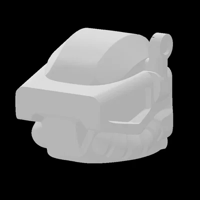 Mũ Phi Hành Gia Không Gian Tương Thích LEGO In 3D Chi Tiết