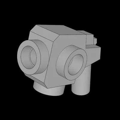 Mô hình súng đồ chơi Minifig Gun Blaster tương thích Lego