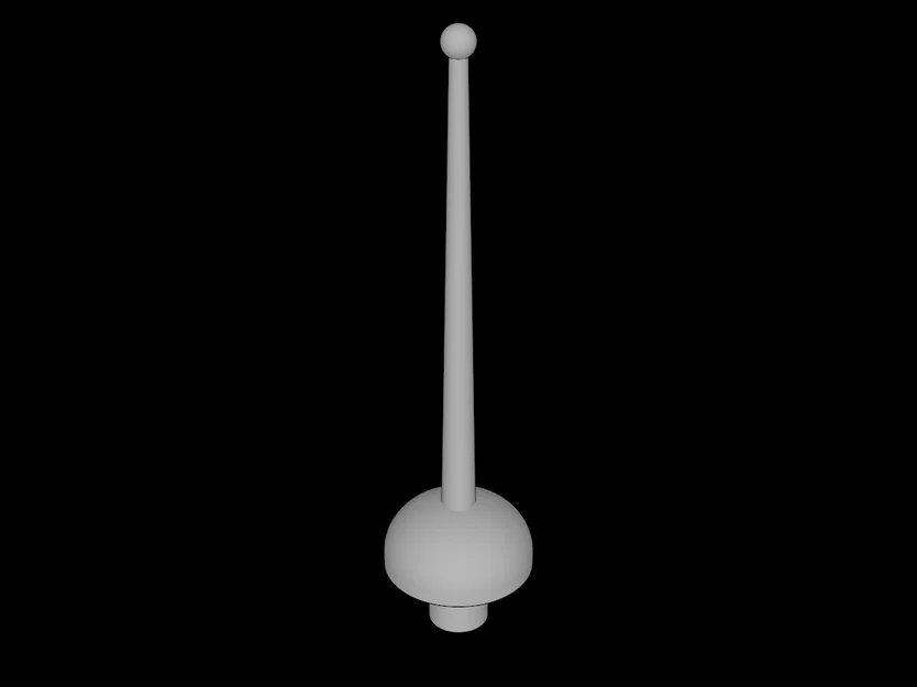 Mô hình kiếm Rapier cho Minifig tương thích Lego (93550.dat) - Image 1