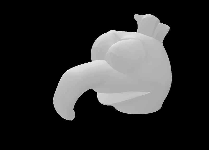 Đầu nhân vật Gonzo tương thích Lego in 3D chất lượng cao - Image 1