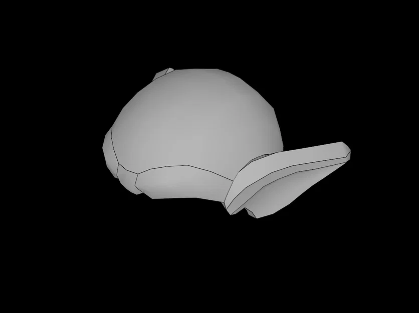 Phụ kiện tóc hói tai nhọn cho minifigure tương thích Lego (11418.dat) - Image 1