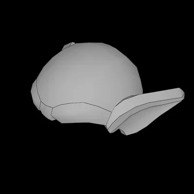 Phụ kiện tóc hói tai nhọn cho minifigure tương thích Lego (11418.dat)