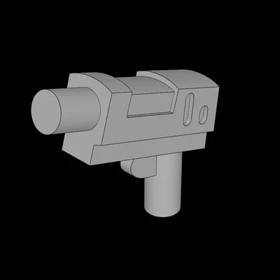 Mô hình súng ngắn Blaster cho Minifig tương thích Lego