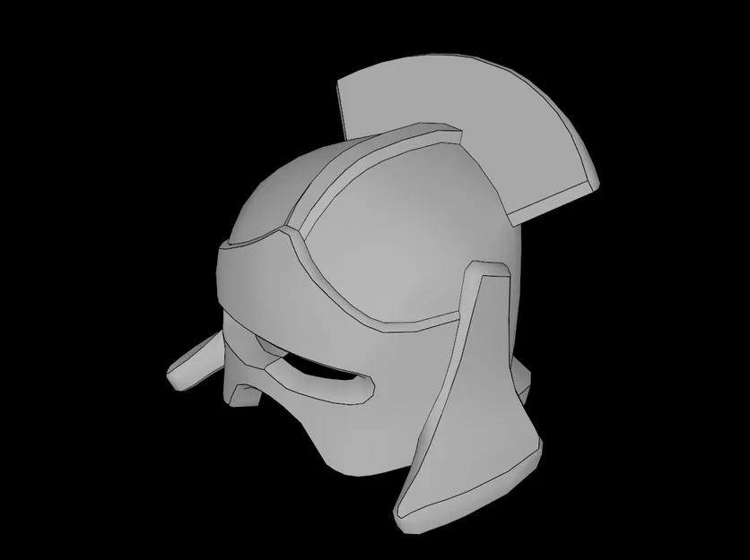 Mũ giáp Uruk-Hai in 3D tương thích minifig Lego - Image 1