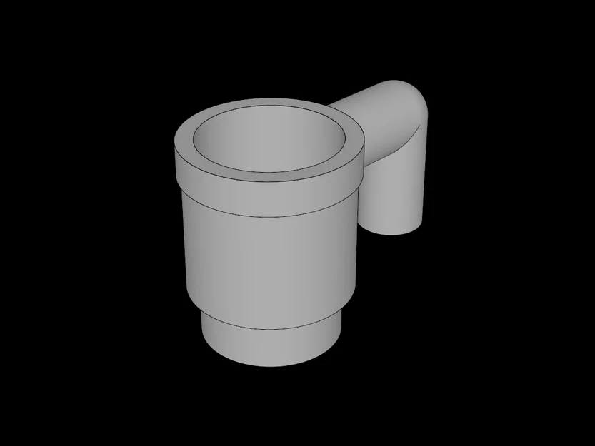 Mô hình Cốc uống nước (Minifig Cup) tương thích với Lego - Image 1