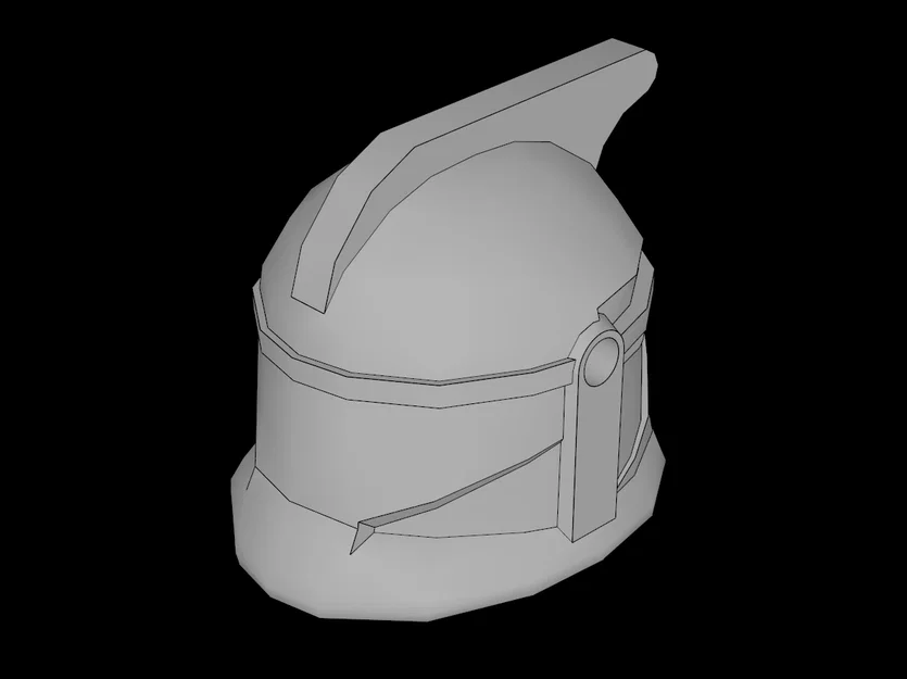 Mũ giáp Clone Trooper Phase I 3D cho minifig Lego - Image 1