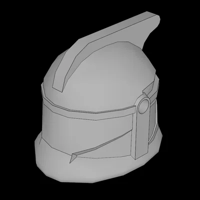 Mũ giáp Clone Trooper Phase I 3D cho minifig Lego